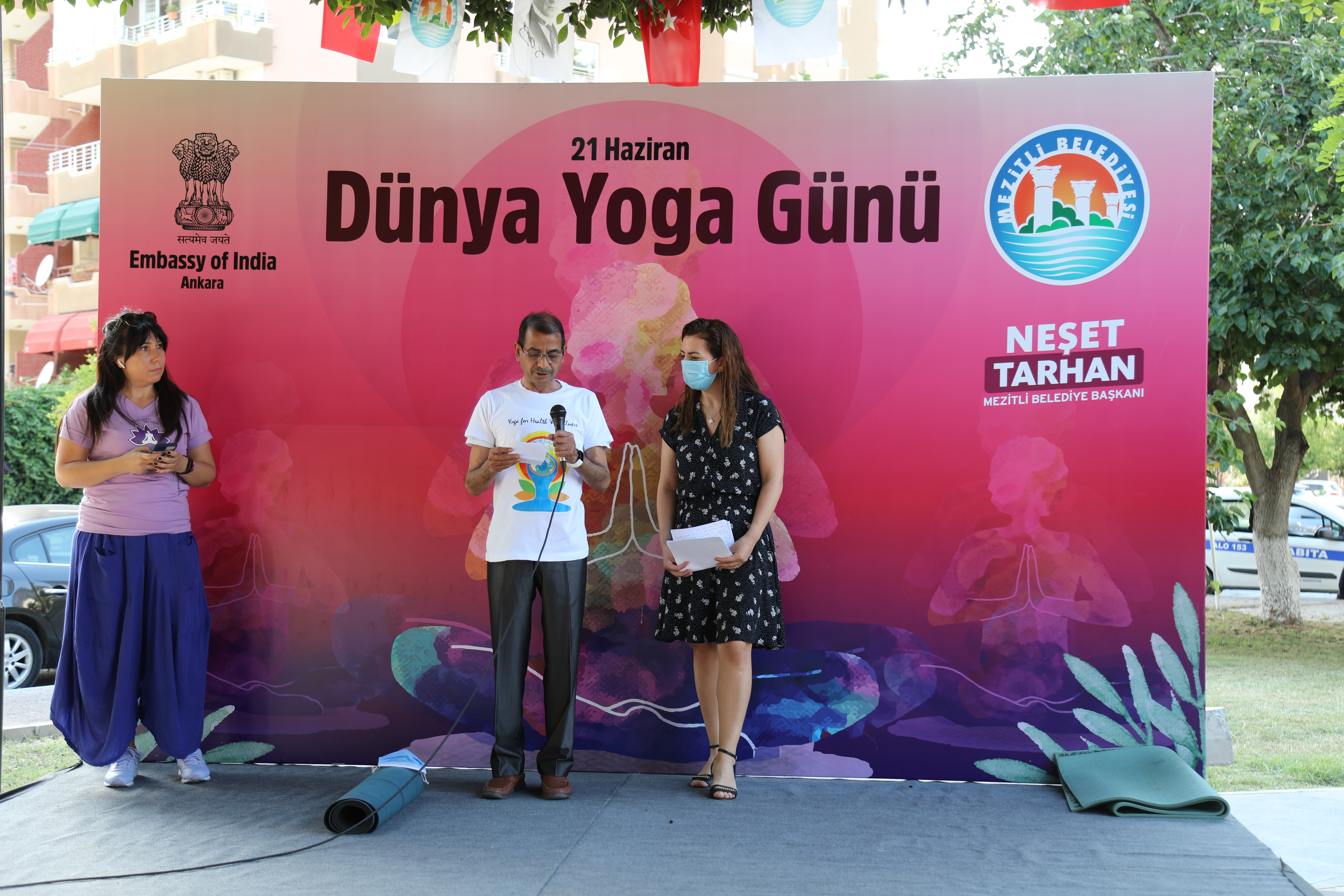 Embassy Celebrated International Day of Yoga 2021 at Mersin